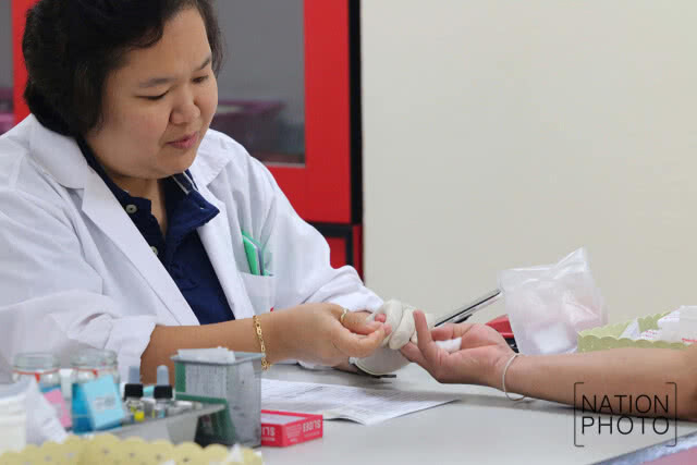 บริจาคโลหิต ส่งท้ายปีเก่า