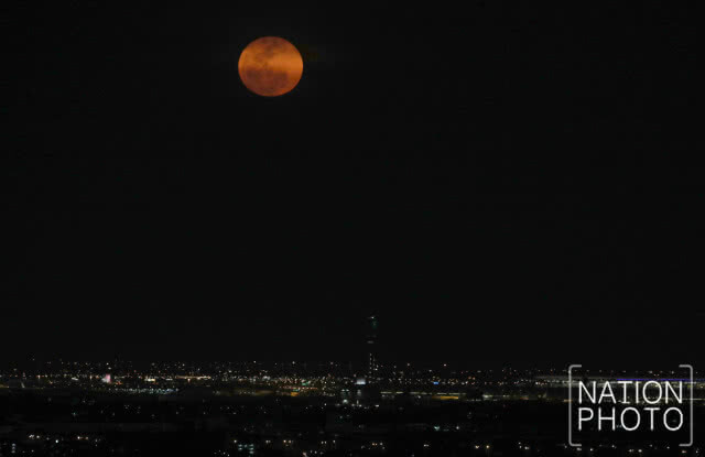 ปรากฏการณ์ดวงจันทร์เต็มดวงSuper Full Moon