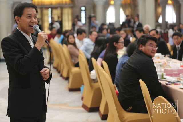 บรรยากาศเป็นกันเอง! เลี้ยงปีใหม่สื่อมวลชนทำเนียบฯ