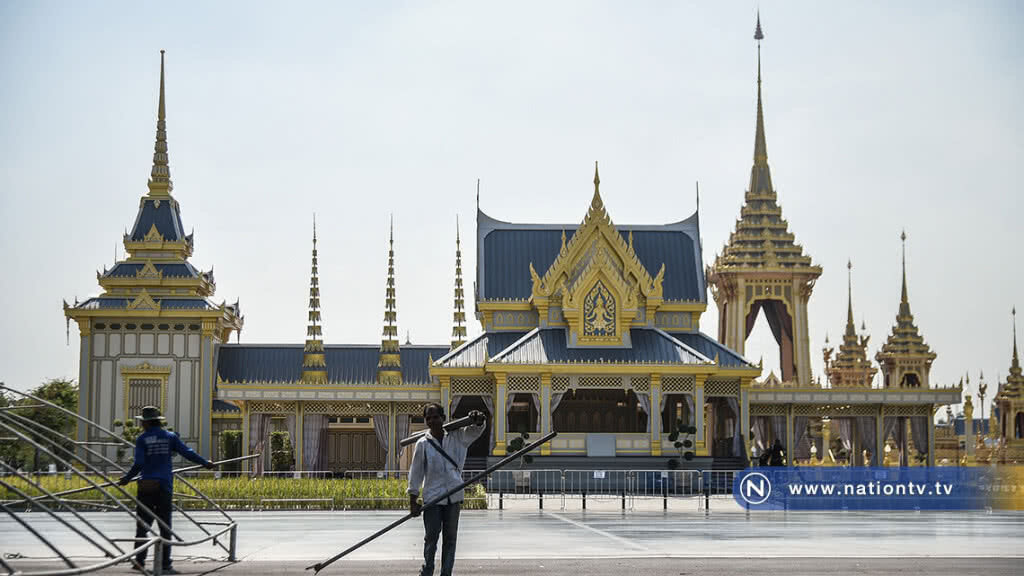 รื้อถอนเต็นท์เข้าชมนิทรรศการพระเมรุมาศฯ เสร็จสิ้น ก่อนบวงสรวงรื้อถอน 11 ม.ค. นี้
