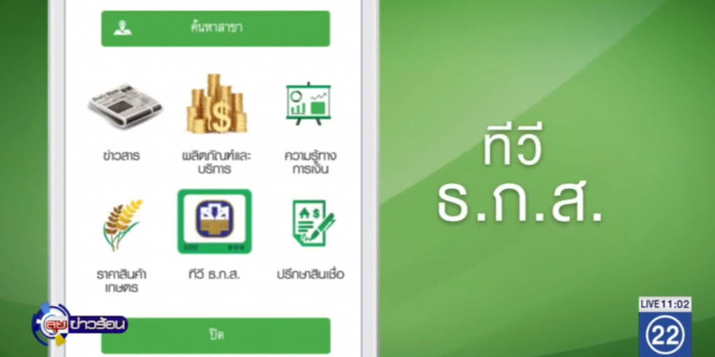 ธ.ก.ส.ภาคการเกษตร 4.0 ธ.ก.ส.ภาคการเกษตร 4.0