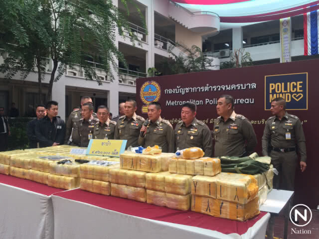 รวบ 2 ผู้ต้องหาเครือข่าย "โจ ด่านช้าง" ยึดยานรกกว่า 5 ล้านเม็ด