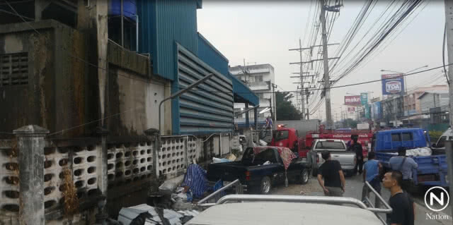 ชาวบ้านแสบตา! หลังก๊าซแอมโมเนียโรงน้ำแข็งรั่ว หามส่งรพ.1คน