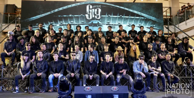 (ภาพชุด)งานแถลงข่าวคอนเสิร์ต"Chang Music Connection presents genie fest 19 ปี กว่าจะร็อกเท่าวันนี้"