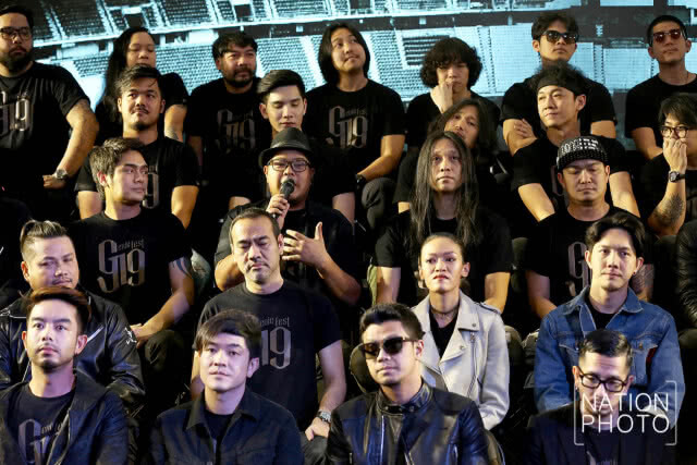 (ภาพชุด)งานแถลงข่าวคอนเสิร์ต"Chang Music Connection presents genie fest 19 ปี กว่าจะร็อกเท่าวันนี้"
