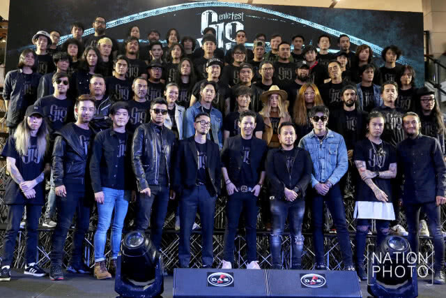 (ภาพชุด)งานแถลงข่าวคอนเสิร์ต"Chang Music Connection presents genie fest 19 ปี กว่าจะร็อกเท่าวันนี้"