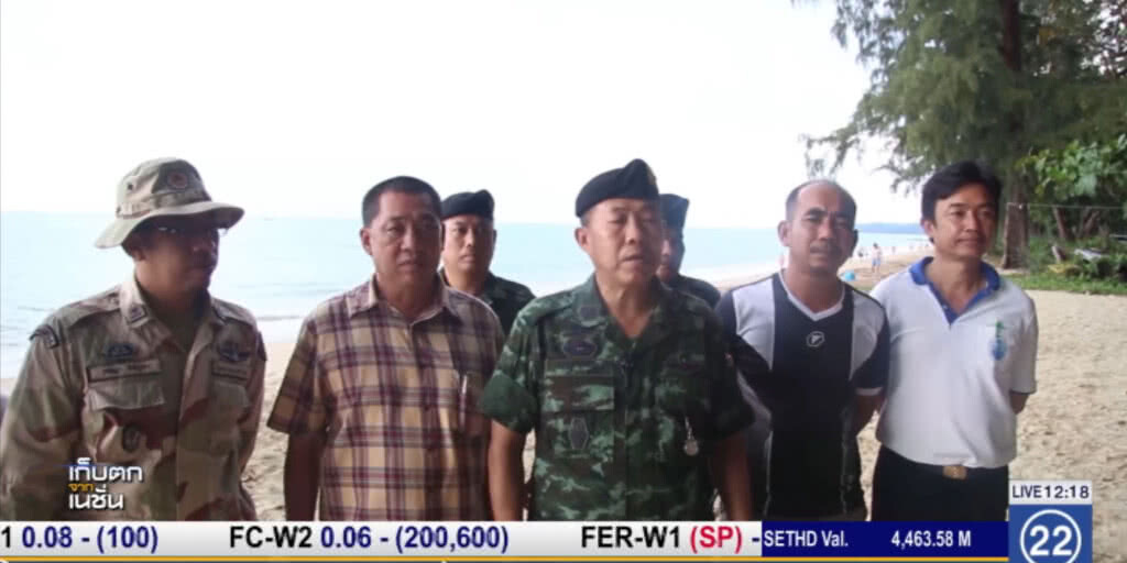 ทหารเข้าจัดระเบียบชายหาดเขาหลัก ทหารเข้าจัดระเบียบชายหาดเขาหลัก