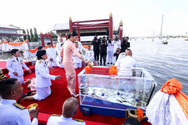 พระเจ้าหลานเธอ พระองค์เจ้าสิริวัณณวรีนารีรัตน์ ทรงปล่อยพันธุ์ปลาเนื่องในวันประสูติ
