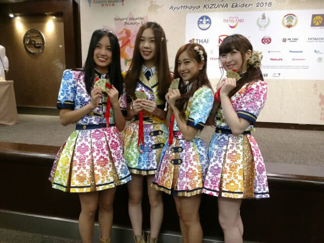 สาวBNK48 ร่วมงานวิ่งผลัด สานสัมพันธ์ไทย-ญี่ปุ่น "กรุงศรีอยุธยา คิซูน่า เอกิเด้ง"