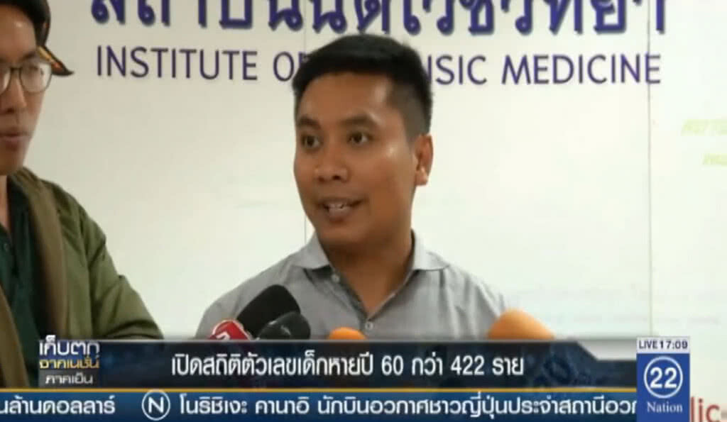เปิดสถิติตัวเลขเด็กหายปี 60 กว่า 422 ราย เปิดสถิติตัวเลขเด็กหายปี 60 กว่า 422 ราย