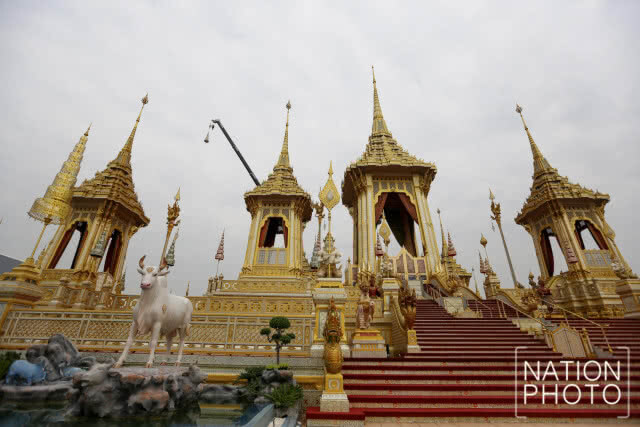 พิธีบวงสรวง การรื้อถอนพระเมรุมาศ