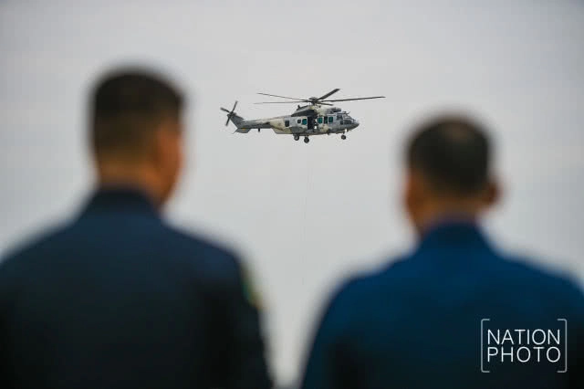 "ทัพฟ้า" ซ้อมบินโชว์ "วันเด็ก"