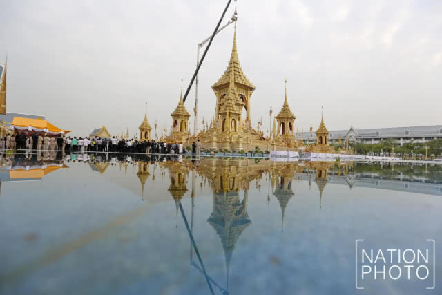 พิธีบวงสรวง การรื้อถอนพระเมรุมาศ