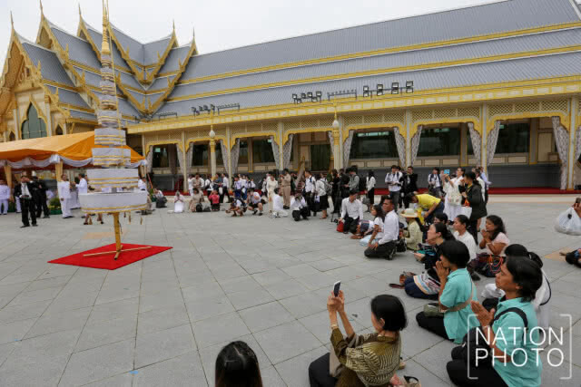 พิธีบวงสรวง การรื้อถอนพระเมรุมาศ
