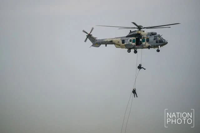 "ทัพฟ้า" ซ้อมบินโชว์ "วันเด็ก"