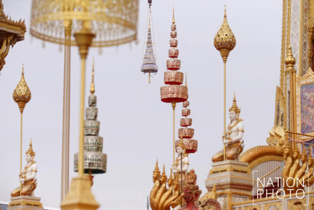พิธีบวงสรวง การรื้อถอนพระเมรุมาศ