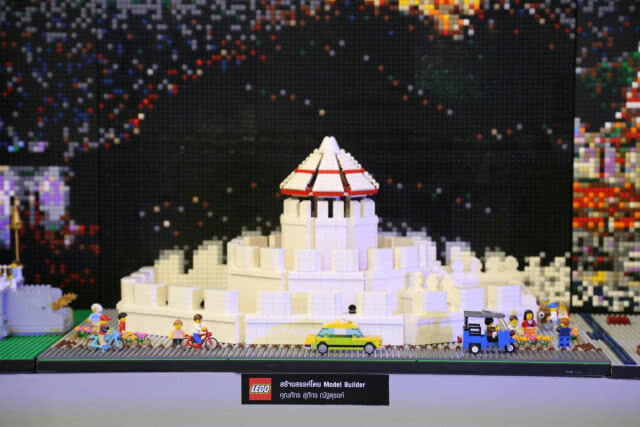 สุดยอดฝีมือ "เนรมิตเลโก้" เป็นแลนด์มาร์คสำคัญในไทย
