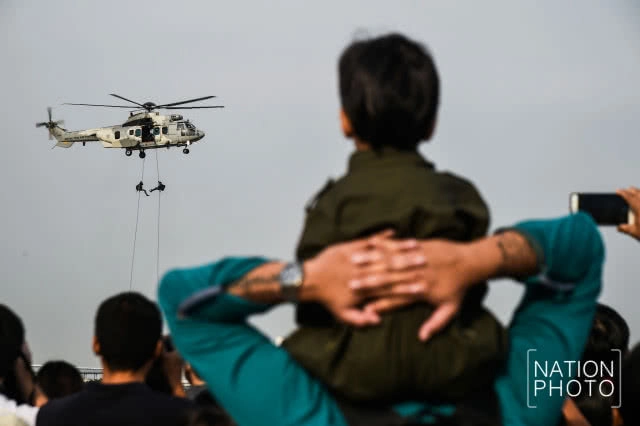 วันเด็ก 2561 กองบิน 6 ดอนเมืองคึกคัก สานฝันเด็กไทยรักการบิน