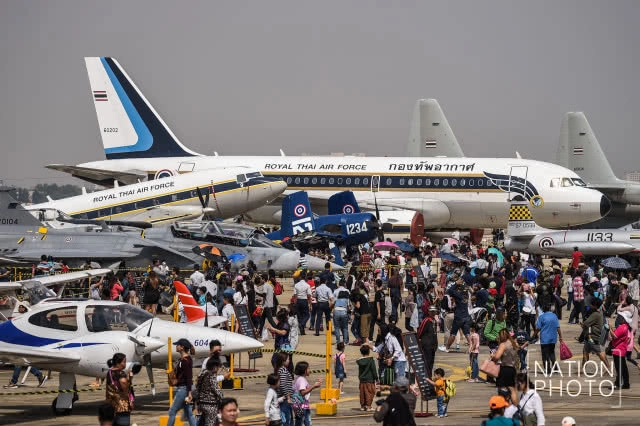 วันเด็ก 2561 กองบิน 6 ดอนเมืองคึกคัก สานฝันเด็กไทยรักการบิน