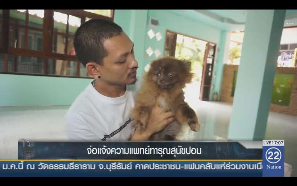 จ่อแจ้งความหมอ ทารุณสุนัข จ่อแจ้งความหมอ ทารุณสุนัข