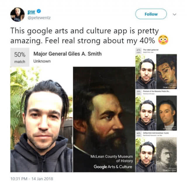พบฟีเจอร์ลับในแอพ Google Arts and Culture 
เปรียบเทียบภาพตัวเองกับผลงานศิลปะระดับโลก