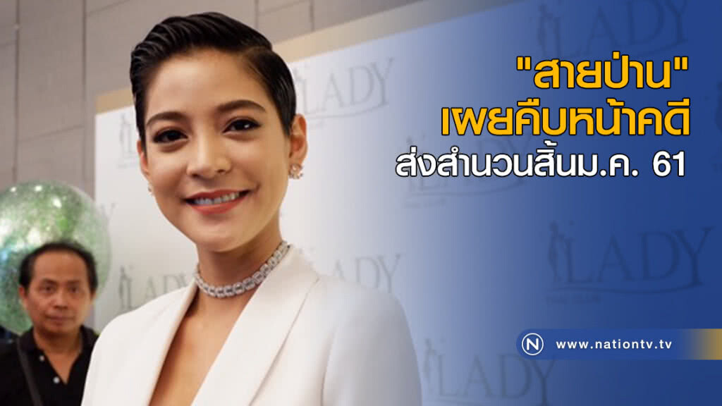 "สายป่าน" เผยคืบหน้าคดี ส่งสำนวนสิ้นมกราคม