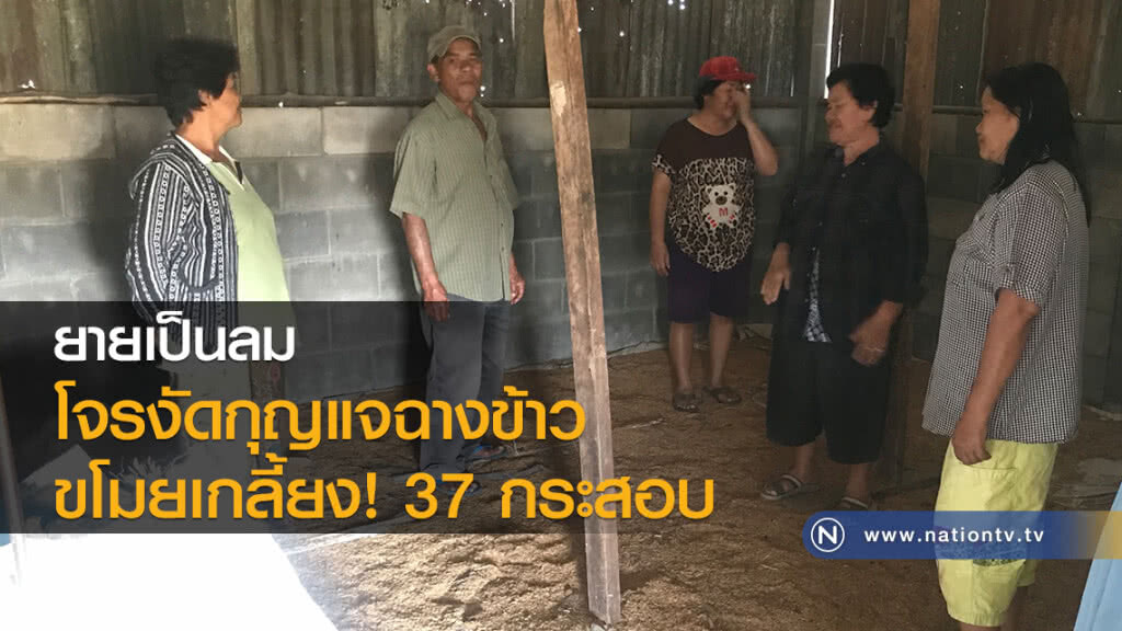 ยายเป็นลมโจรขโมยข้าวเกลี้ยงยุ้งฉาง