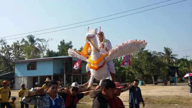 ขี่ม้าบินบวชนาคเอกลักษณ์งานบวชพิจิตร