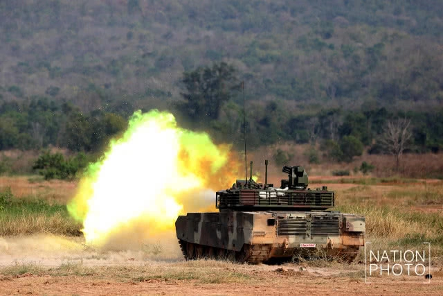 (ภาพชุด)ทบ.ซ้อมแสดงสมรรถนะด้านการขับเคลื่อนรถถัง(ล็อตแรก)ที่จัดซื้อจากจีน