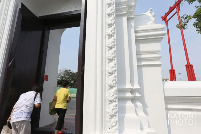 (ภาพชุด) คืบหน้า บูรณปฏิสังขรณ์
"เสาชิงช้า"ขึ้นใหม่ใกล้แล้วเสร็จ