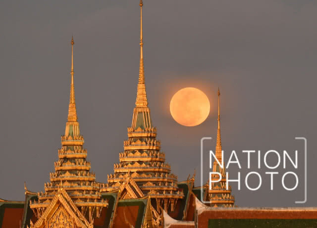 (ภาพชุด2) ปรากฏการณ์ superbluebloodmoon
