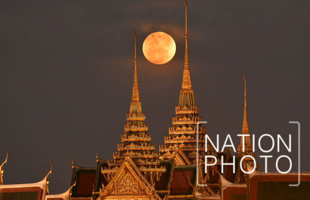 (ภาพชุด2) ปรากฏการณ์ superbluebloodmoon