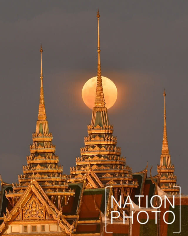 (ภาพชุด2) ปรากฏการณ์ superbluebloodmoon