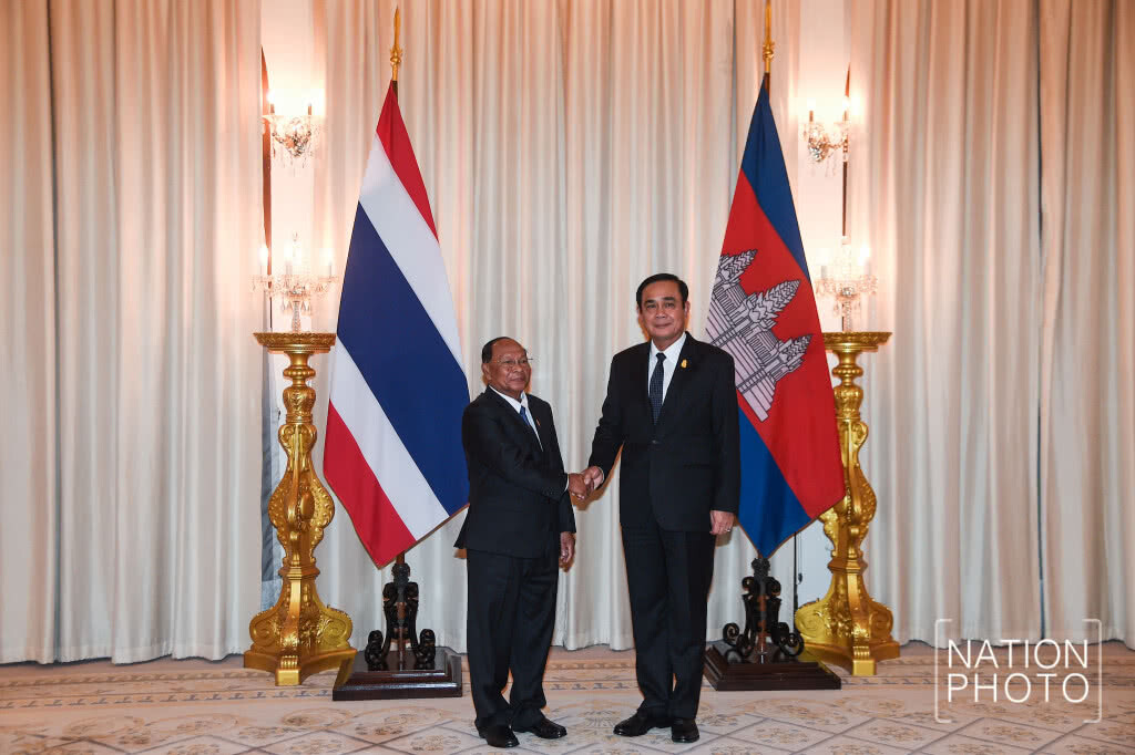 เฮง สัมริน เข้าพบ ประยุทธ์ ในการเยือนไทยอย่างเป็นทางการ เฮง สัมริน เข้าพบ ประยุทธ์ ในการเยือนไทยอย่างเป็นทางการ