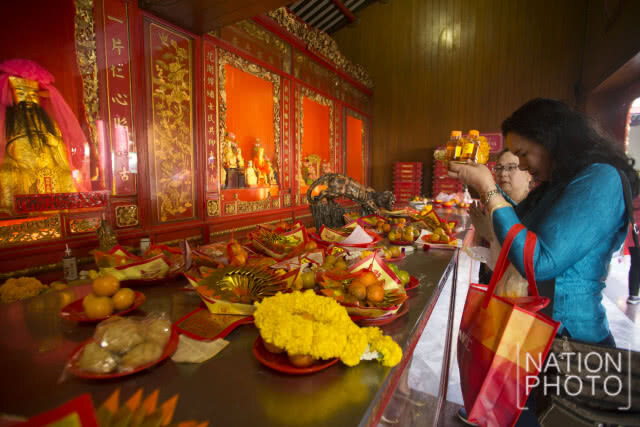 บรรยากาศตรุษจีน ย่านเยาวราช