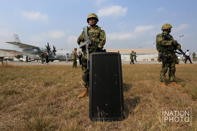 การฝึกอพยพประชาชนออกจากพื้นที่ขัดแย้ง (NEO/RJNO) คอบร้าโกลด์ 2018