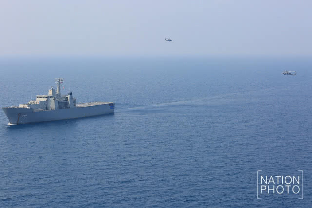 ทัพเรือไทย ฝึกยุทธวิธีทางทะเลร่วมกับมิตรประเทศ คอบร้าโกลด์ 2018