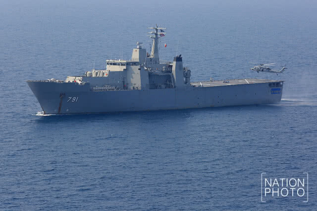 ทัพเรือไทย ฝึกยุทธวิธีทางทะเลร่วมกับมิตรประเทศ คอบร้าโกลด์ 2018