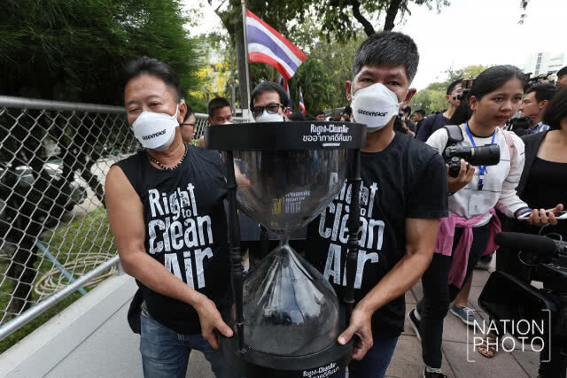 "กรีนพีช" จี้ "บิ๊กตู่" จัดการฝุ่นละอองเกินค่ามาตรฐาน