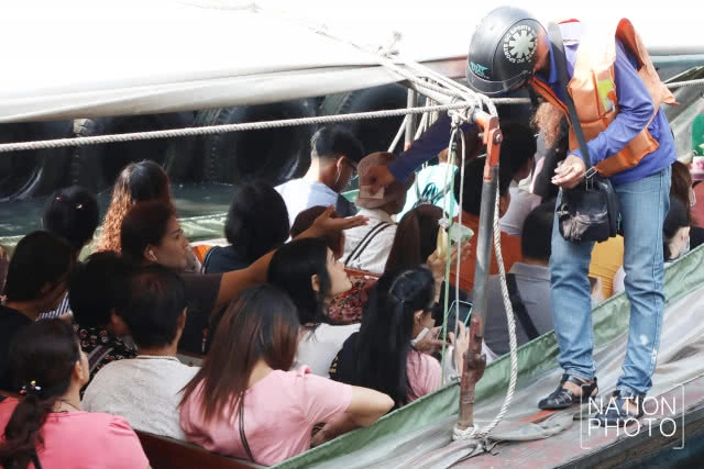 เรือโดยสารคลองแสนแสบปรับค่าตั๋วโดยสารลง 1 บาท มีผล 26 ก.พ. 61 เป็นต้นไป