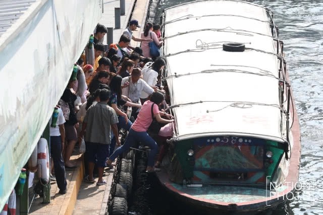 เรือโดยสารคลองแสนแสบปรับค่าตั๋วโดยสารลง 1 บาท มีผล 26 ก.พ. 61 เป็นต้นไป