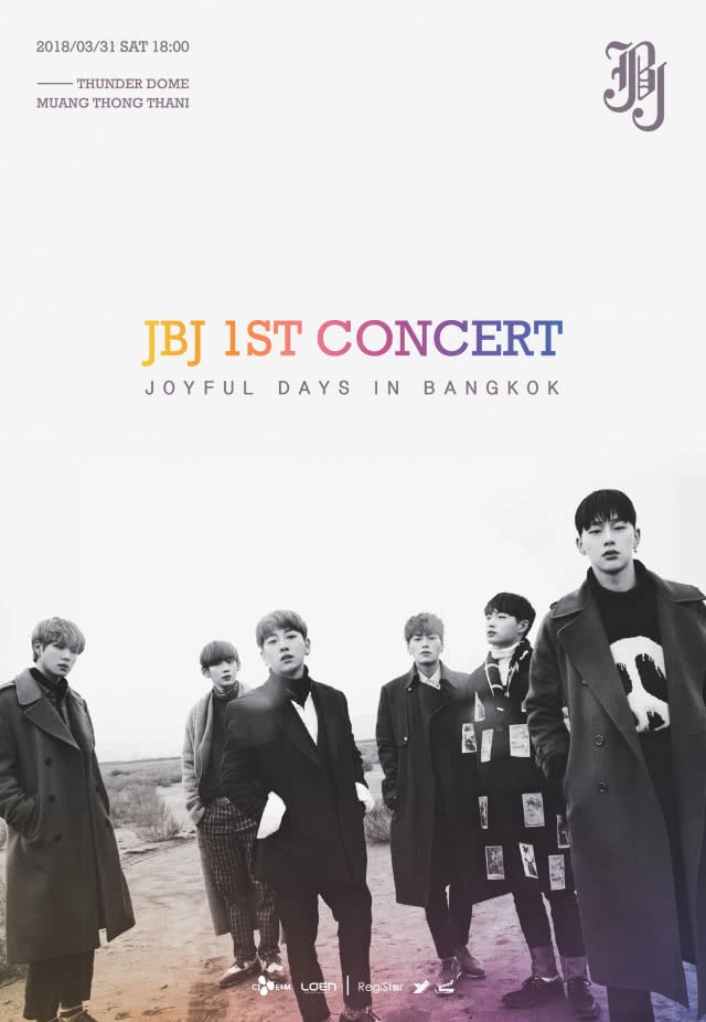 JBJ กลับมาอีกครั้งพร้อมคอนเสิร์ตครั้งแรก JBJ 1st CONCERT [JOYFUL DAYS] IN BANGKOK !