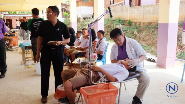 หน่วยทันตกรรมเคลื่อนที่พระราชทานฯ 
ลงพื้นที่ อ.แม่สะเรียง จ.แม่ฮ่องสอน