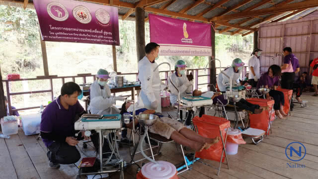 หน่วยทันตกรรมเคลื่อนที่พระราชทานฯ 
ลงพื้นที่ อ.แม่สะเรียง จ.แม่ฮ่องสอน