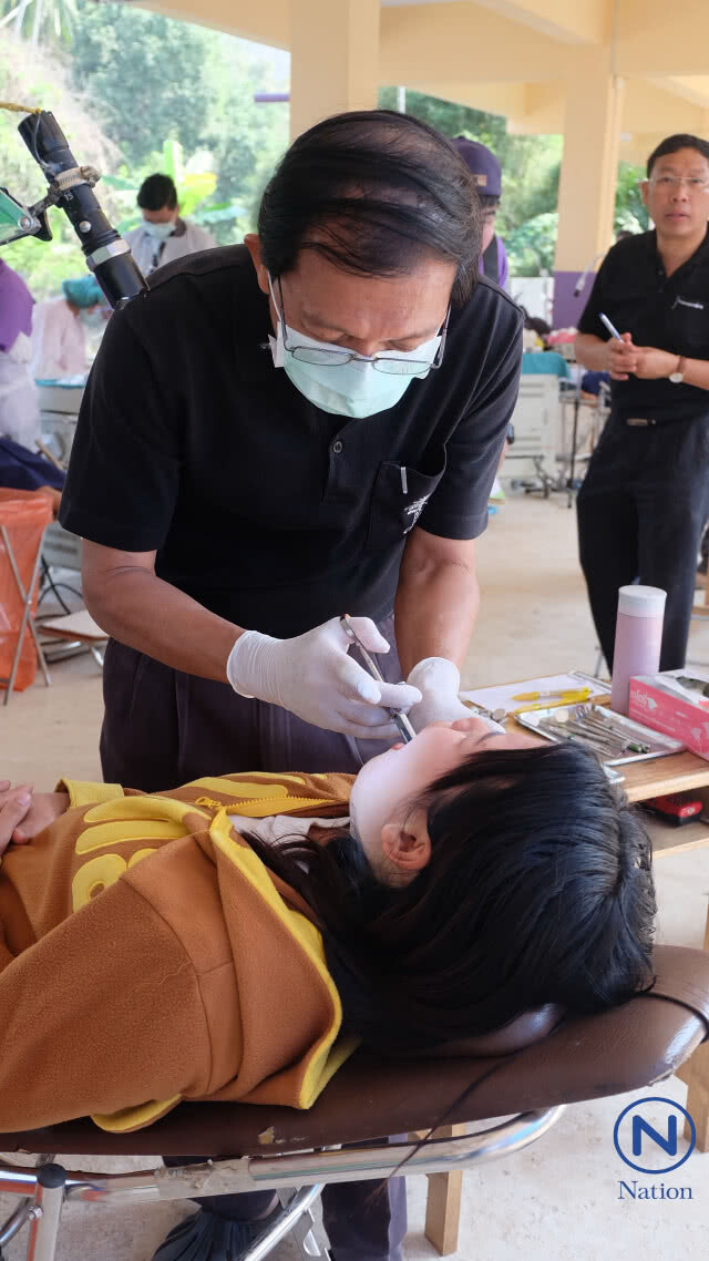 หน่วยทันตกรรมเคลื่อนที่พระราชทานฯ 
ลงพื้นที่ อ.แม่สะเรียง จ.แม่ฮ่องสอน