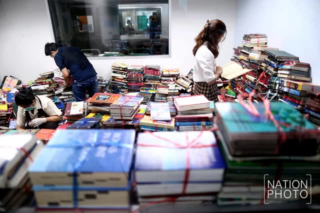 ม.หอการค้าไทย จัดมหกรรมหนังสือมือสอง เล่มละ 5 บาท เอาใจผู้รักการอ่าน