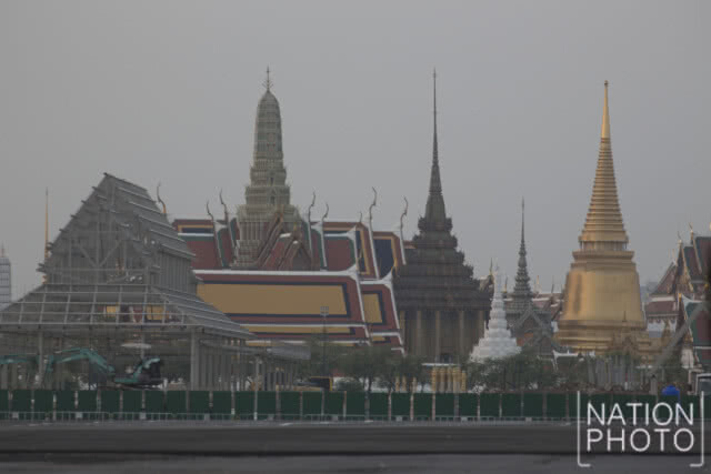 ความคืบหน้างานรื้อถอนย้ายพระเมรุมาศ