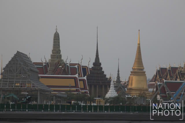 ความคืบหน้างานรื้อถอนย้ายพระเมรุมาศ