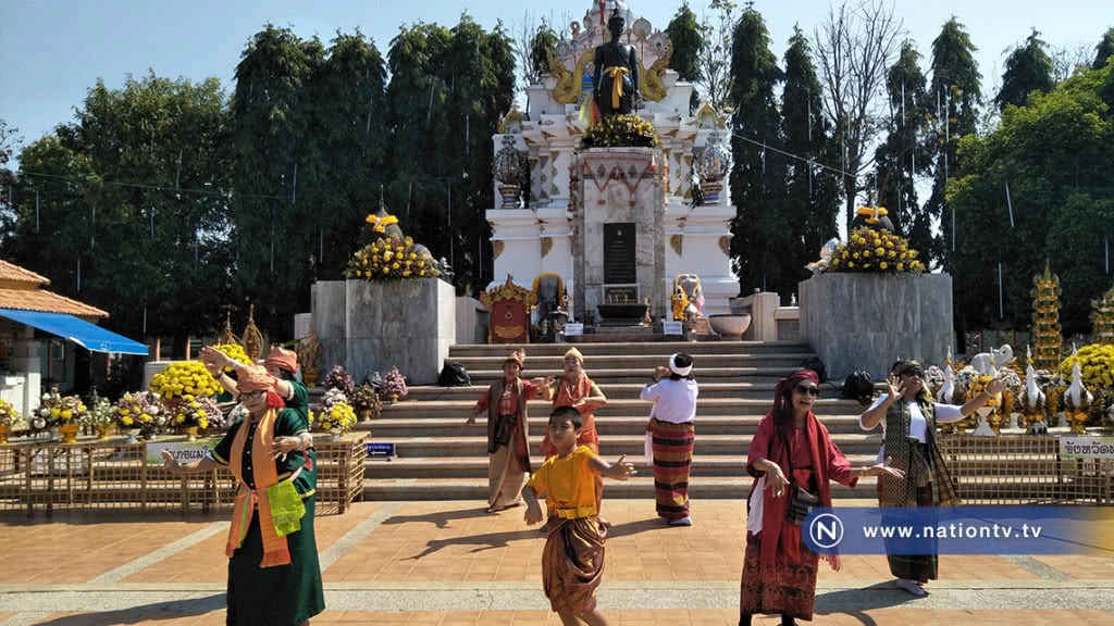 ชุมนุมผีทั่วภาคเหนือ "ฟ้อนผีมดผีเม็ง" บวงสรวงพญางำเมือง