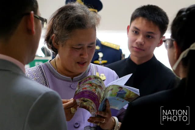 สมเด็จพระเทพฯ เสด็จฯ โรงเรียน มอ.วิทยานุสรณ์